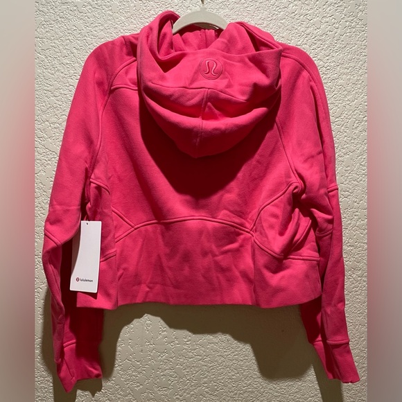 NWT Lululemon Scuba Oversized Full Zip Glaze Pink Size M/L - Picture 8 of 11